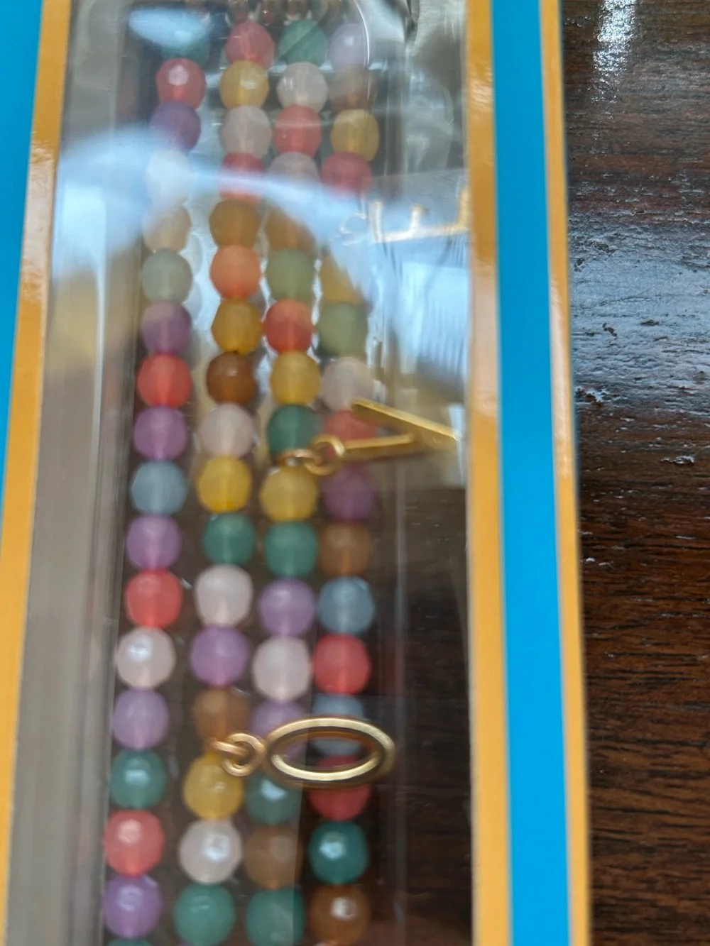 PrimeConnect LOVE Colorful Beaded Apple Watch Band Series 1-9/SE/Ultra 38/40/41